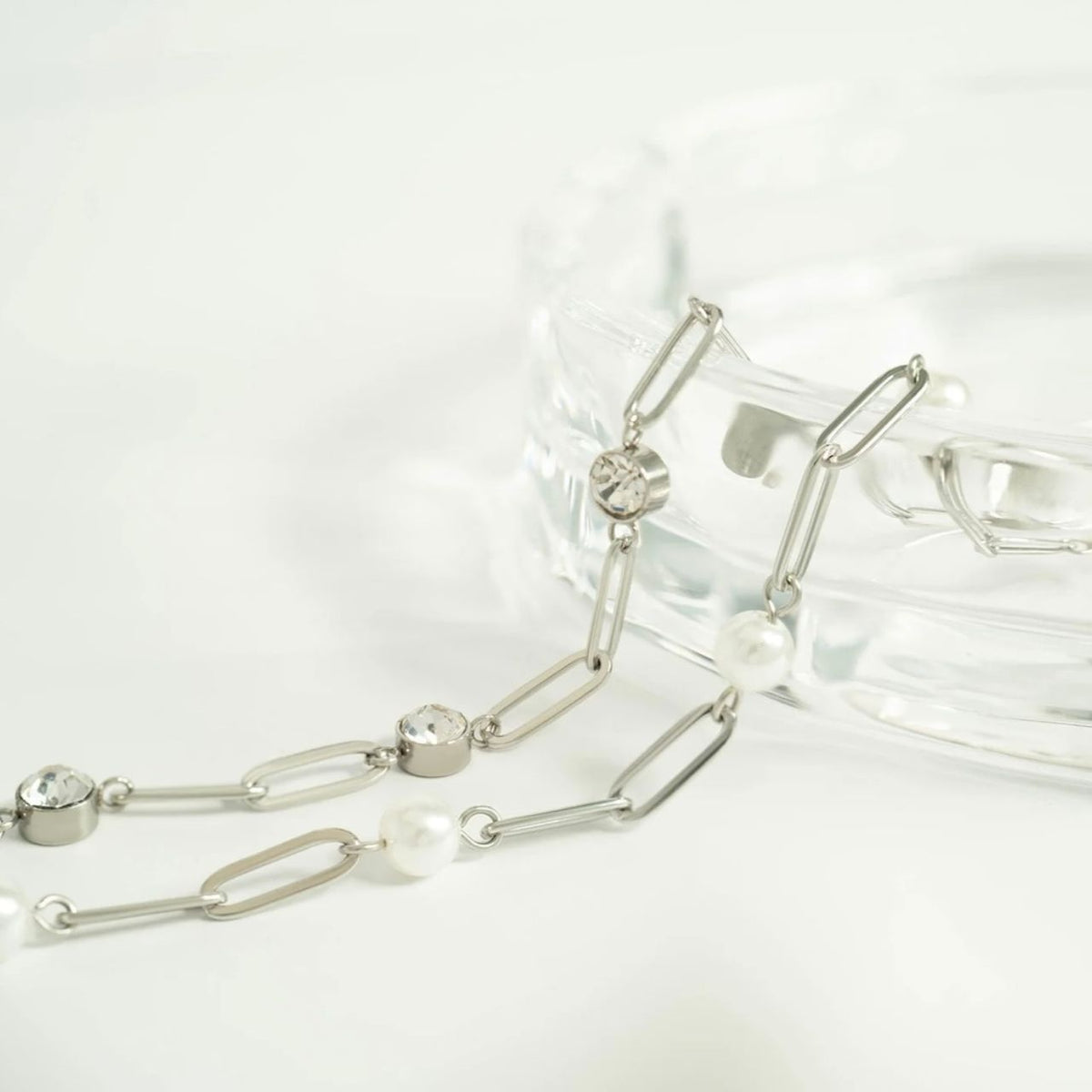 The Dream Collection Crystal Necklace, from Garden District Jewelry — product photo 9 of 11.