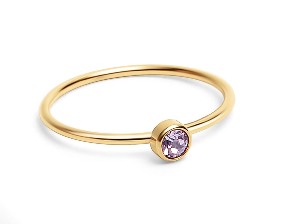The Addison Stack Ring, stacking ring from Garden District Jewelry, product photo 7 of 15.