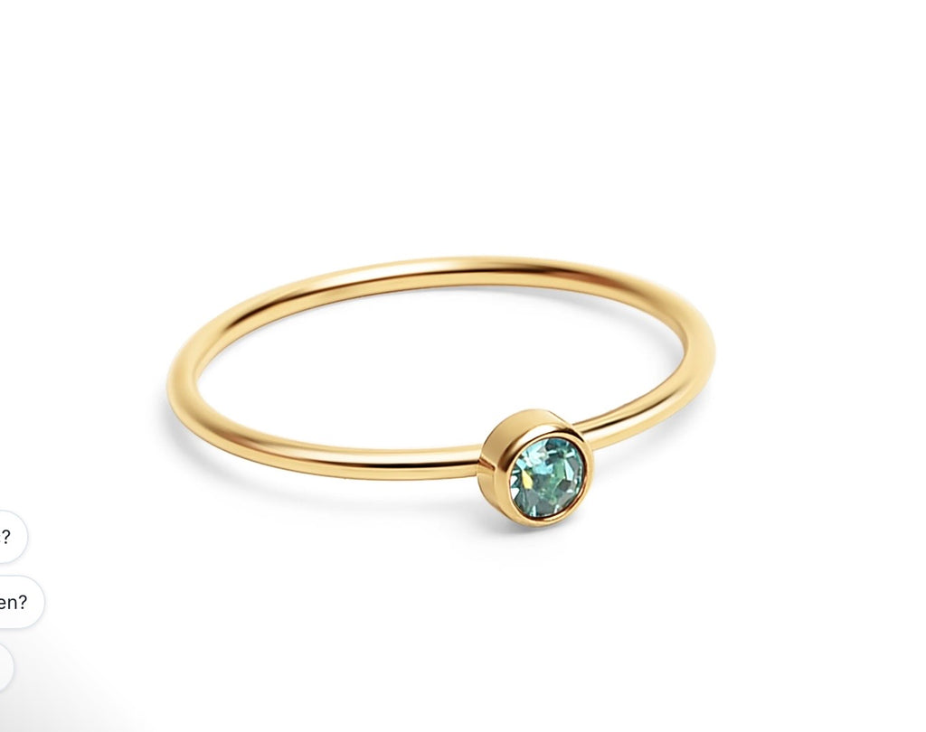 The Addison Stack Ring, stacking ring from Garden District Jewelry, product photo 10 of 15.