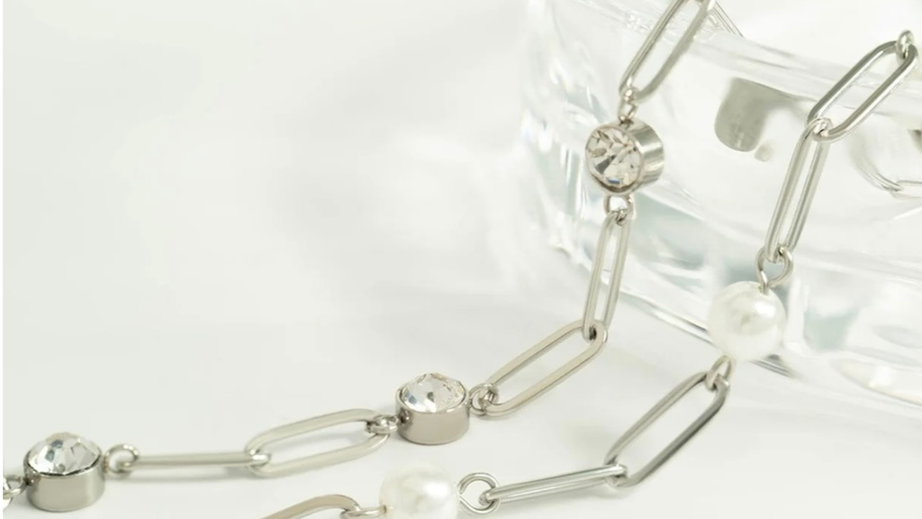 The Dream Collection Crystal Necklace, from Garden District Jewelry — product photo 8 of 11.