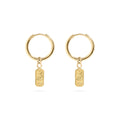 The Mayfair Celestial Charm Earrings, from Garden District Jewelry
