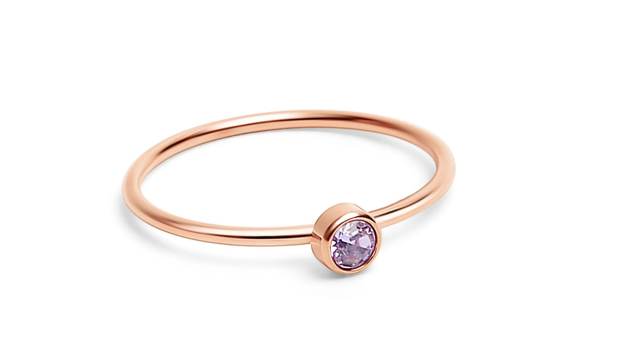 The Addison Stack Ring, additional styled product photo, from Garden District Jewelry