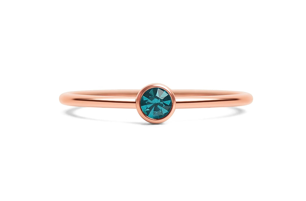 The Addison Stack Ring, stacking ring from Garden District Jewelry, product photo 14 of 15.