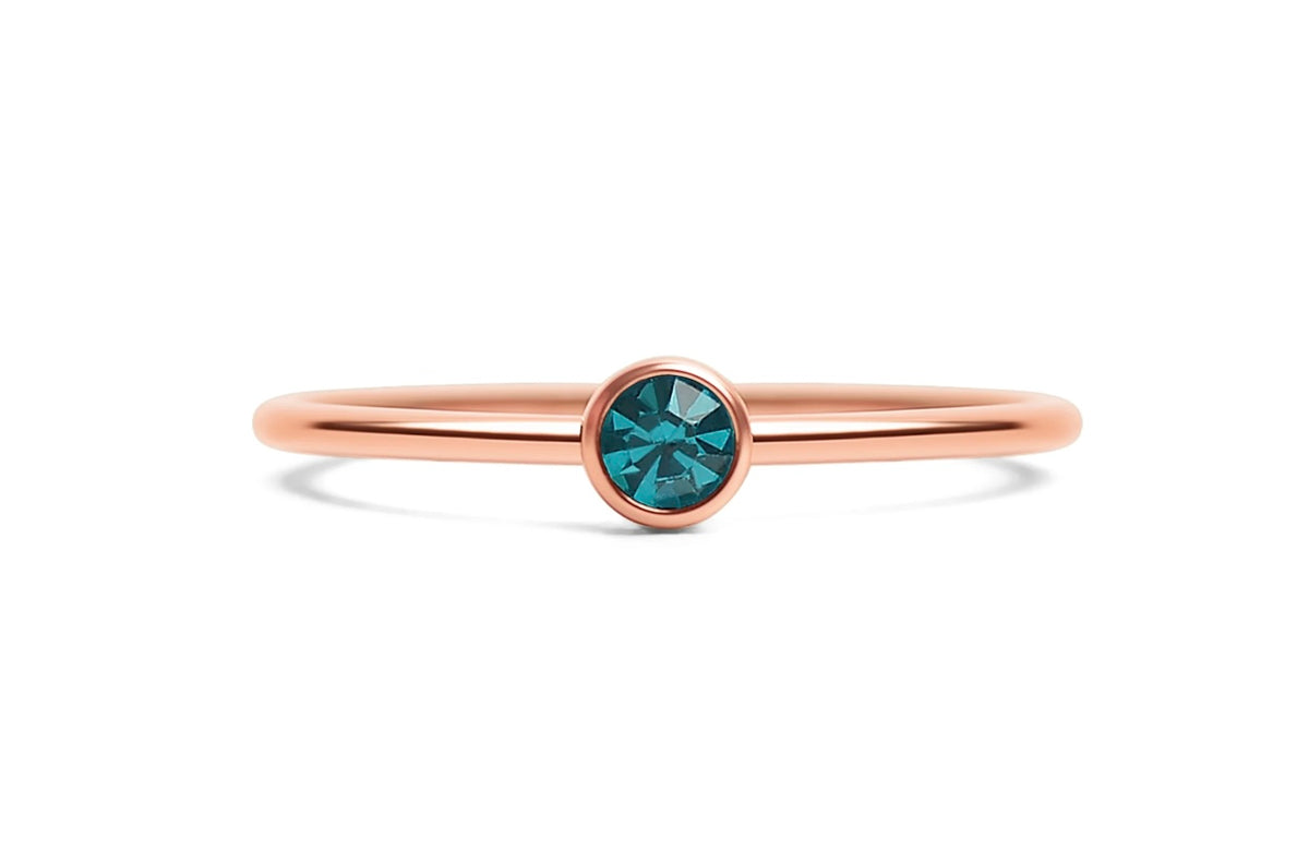 The Addison Stack Ring, stacking ring from Garden District Jewelry, product photo 14 of 15.