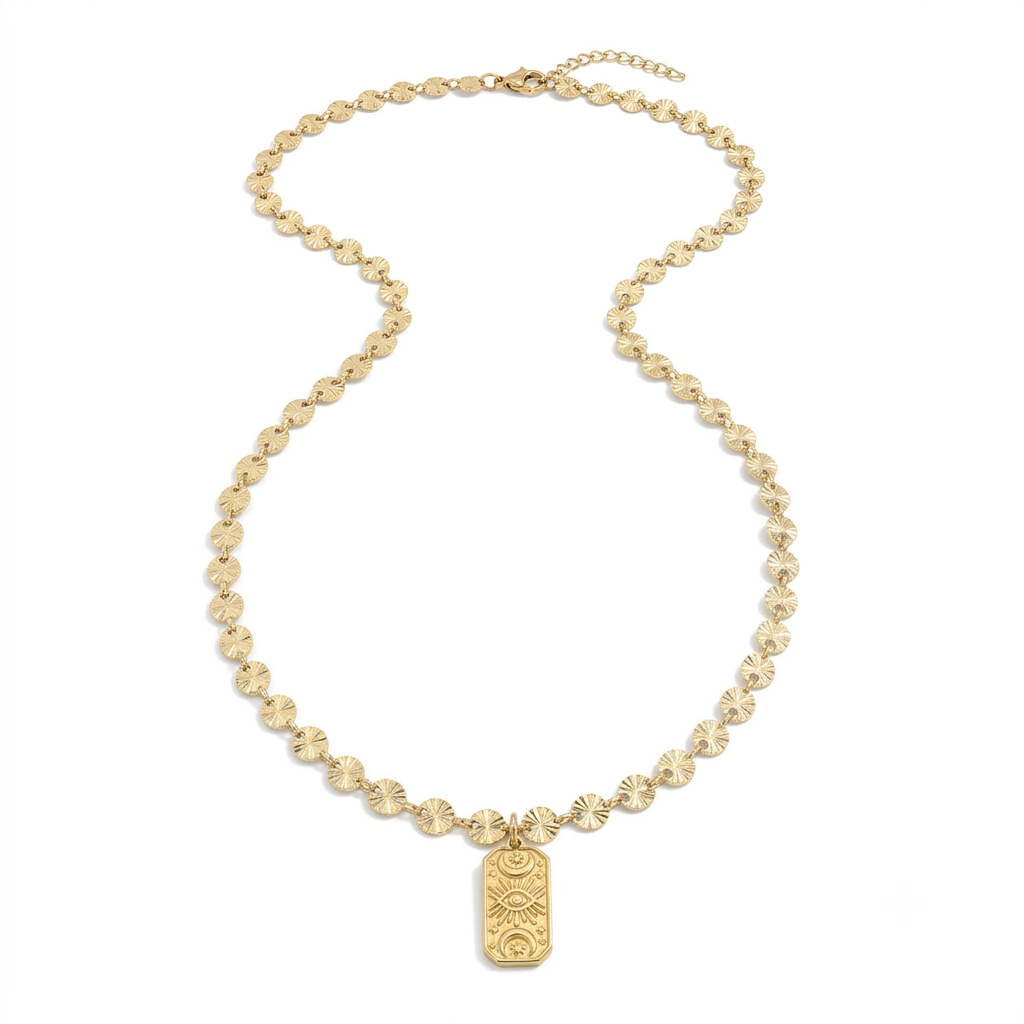 The Mayfair Pendant Necklace, additional product photo (view 4 of 7).