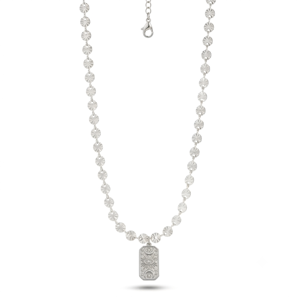 The Mayfair Pendant Necklace, additional product photo (view 6 of 7).
