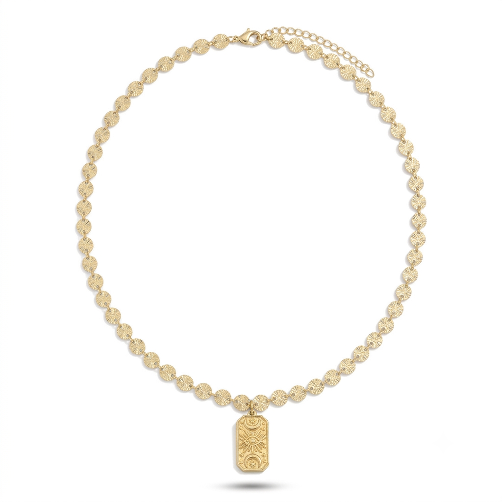 The Mayfair Pendant Necklace, additional product photo (view 5 of 7).