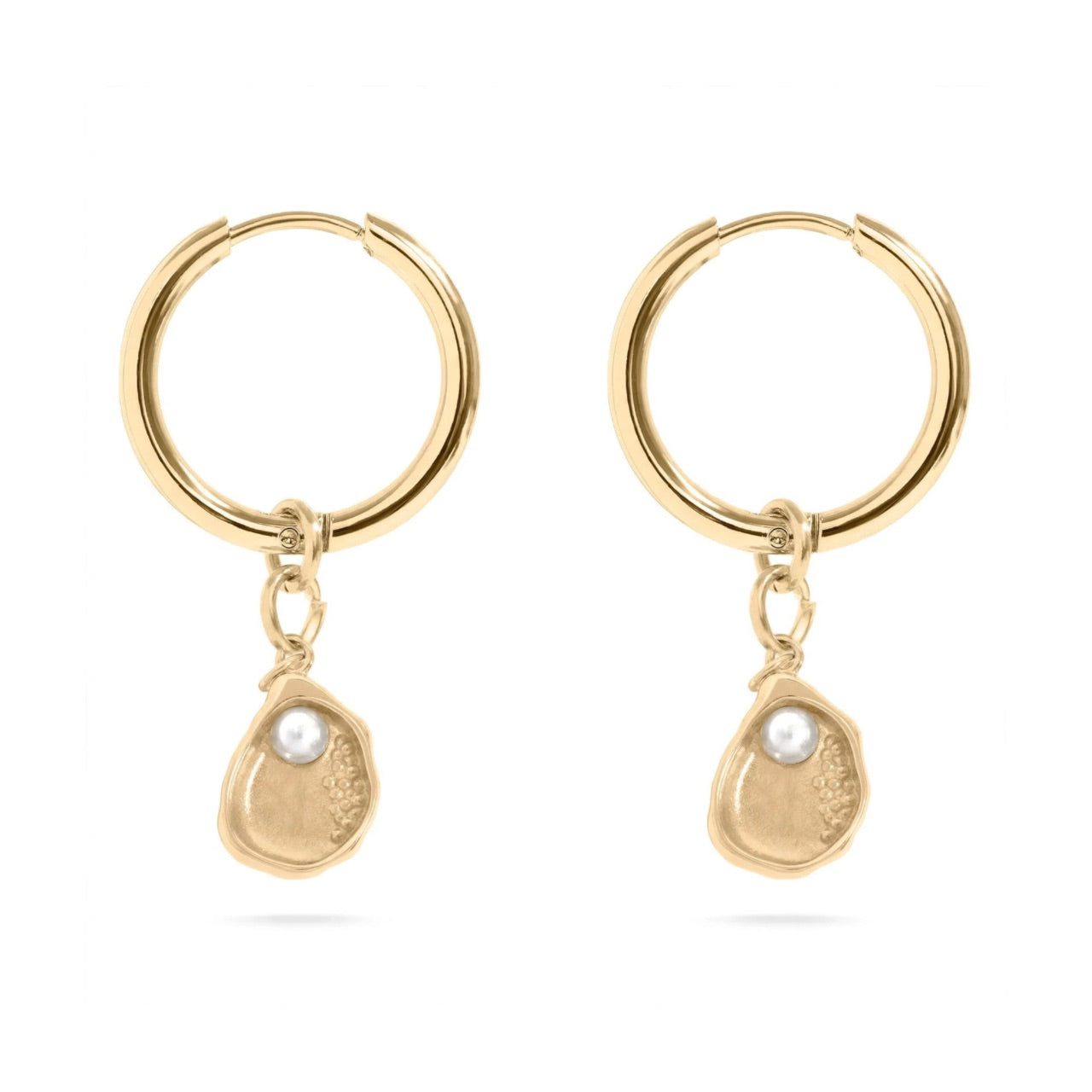 The Pontchartrain Oyster Shell Earring