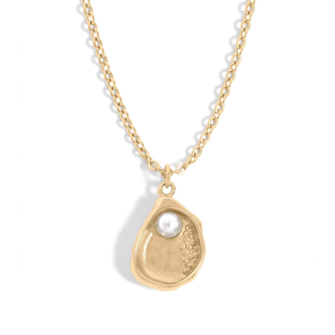 The Pontchartrain Oyster Shell Necklace