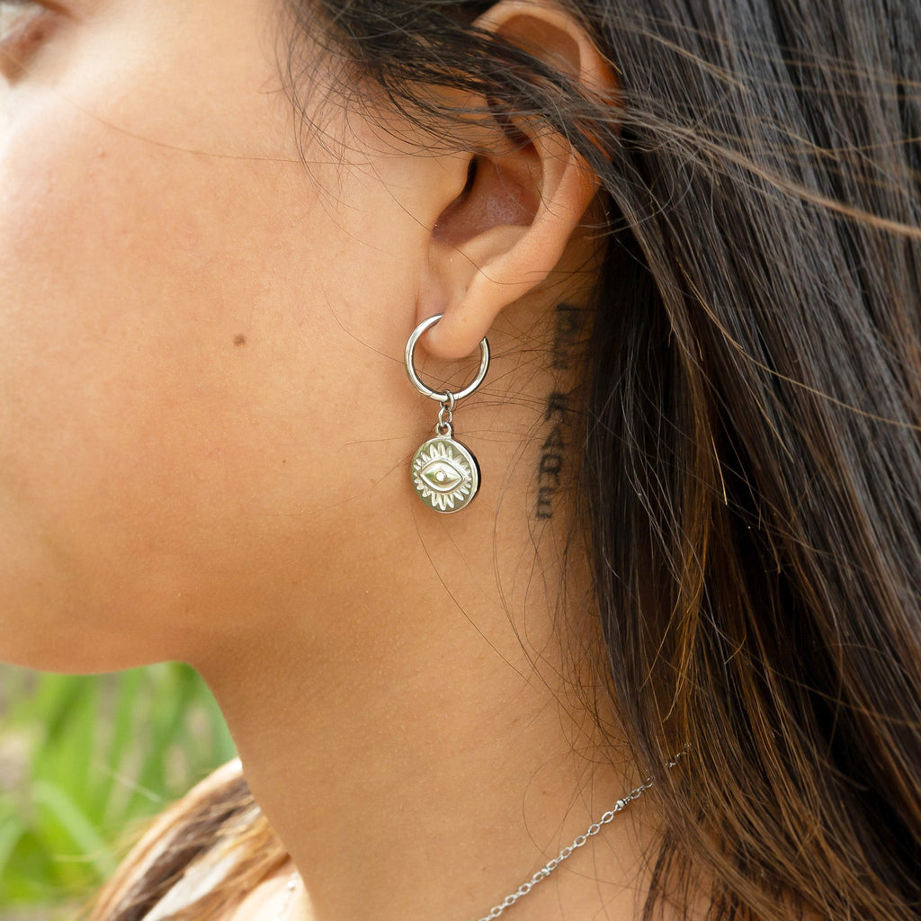 The Mayfair Evil Eye Earrings