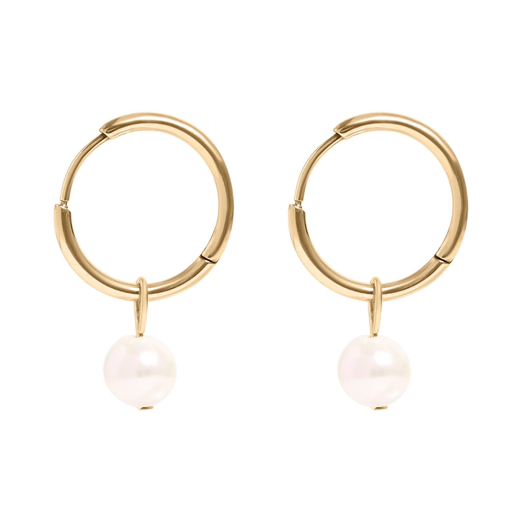 The Josephine Pearl Charm Earrings