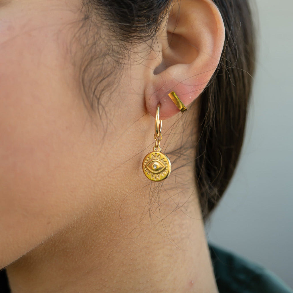 The Mayfair Evil Eye Earrings