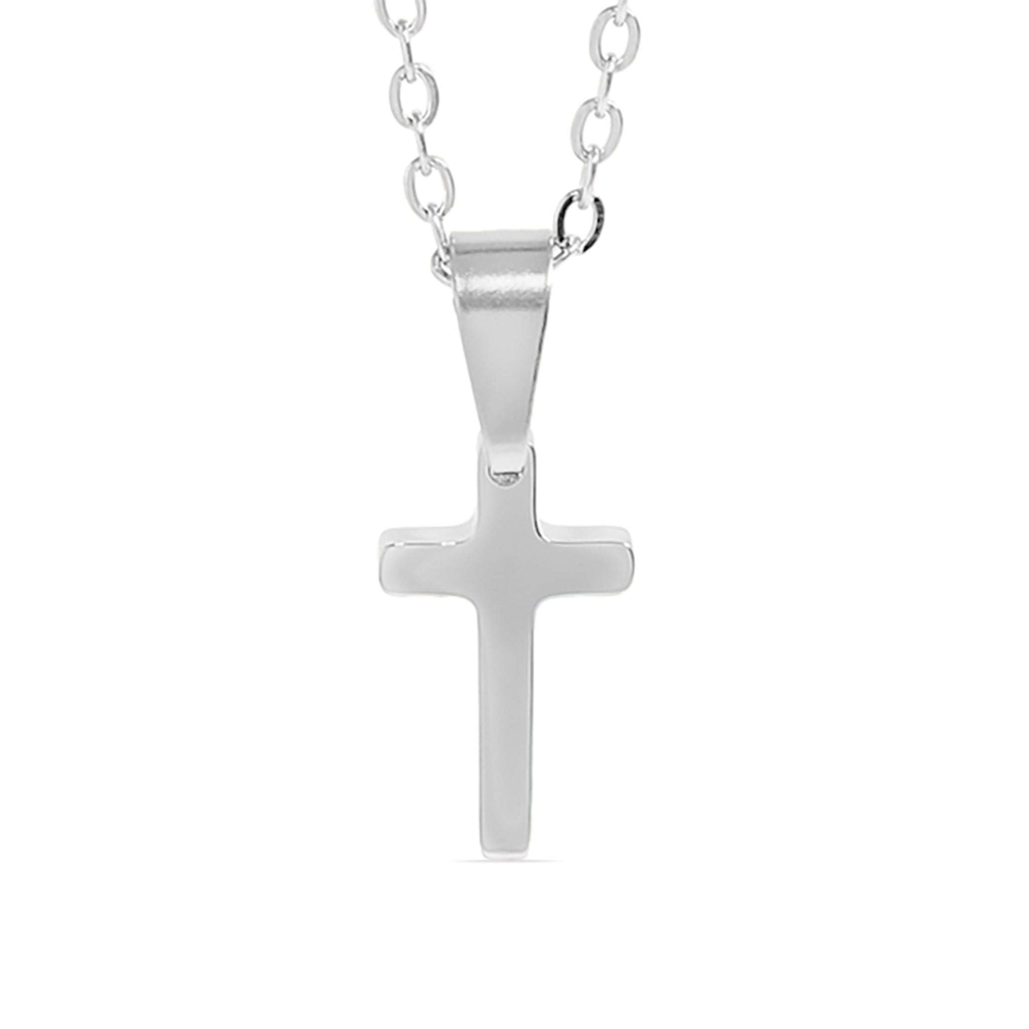 Cathedral Cross Pendant Necklace