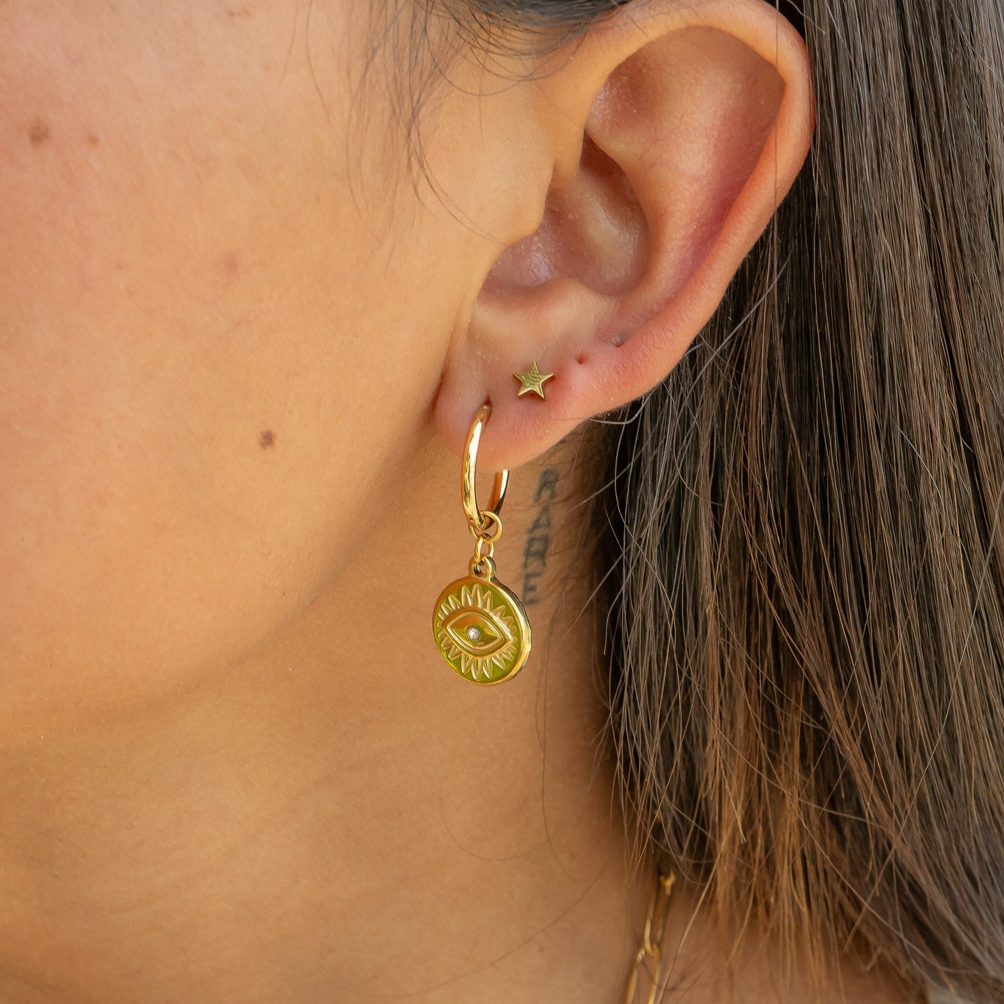 The Mayfair Evil Eye Earrings