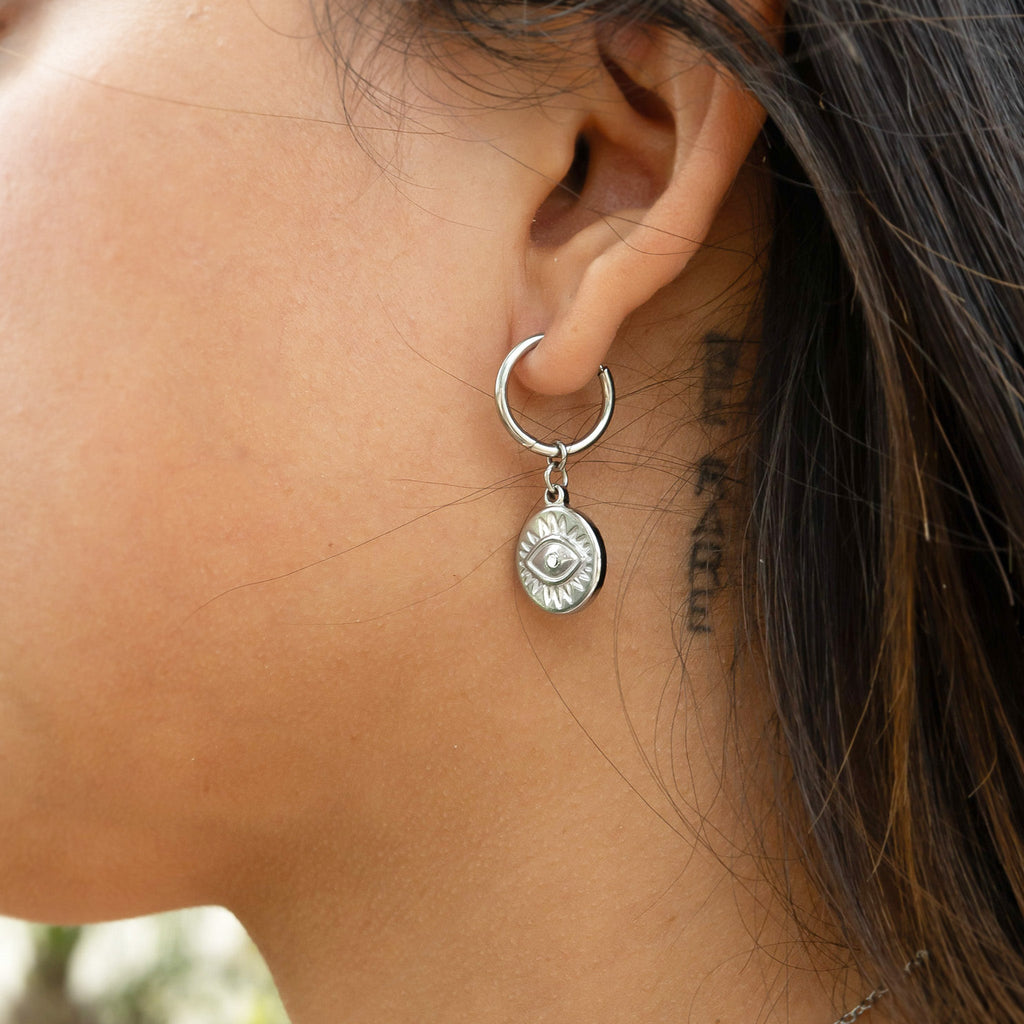 The Mayfair Evil Eye Earrings